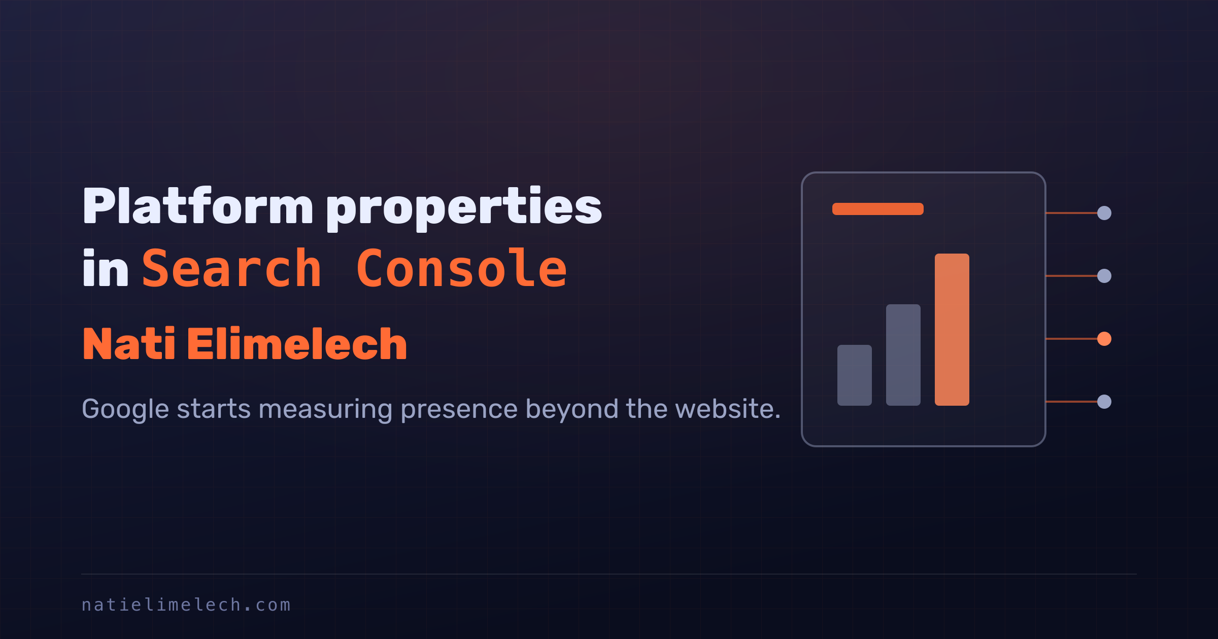 Platform properties in Search Console: Google starts measuring presence beyond your website
